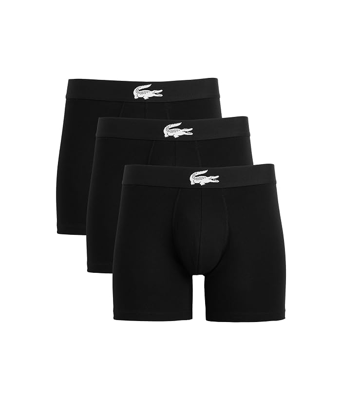 Lacoste 3-Pack Stretch Jersey Boxer Briefs - Image 4