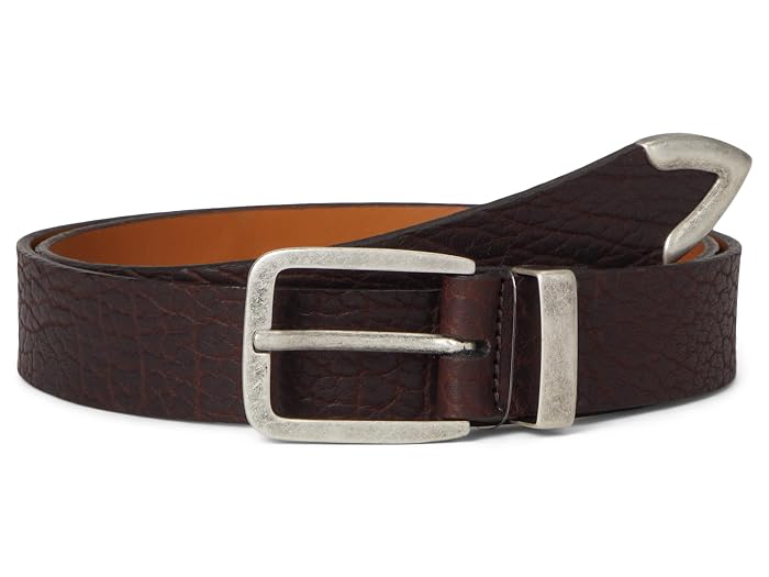 Johnston & Murphy Distressed Tipped Belt