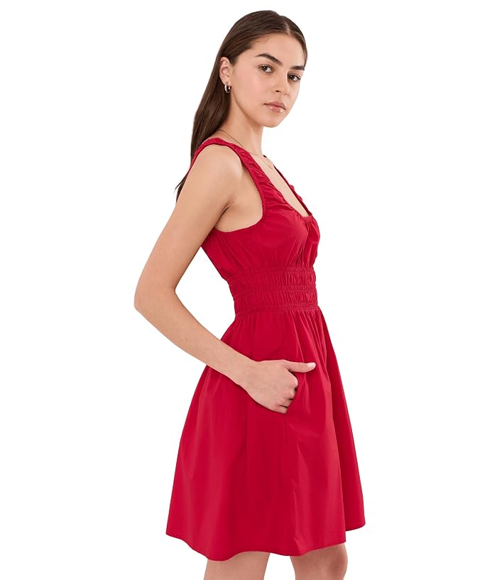 Faherty Coastal Poplin Sunseeker Mini Dress - Image 3