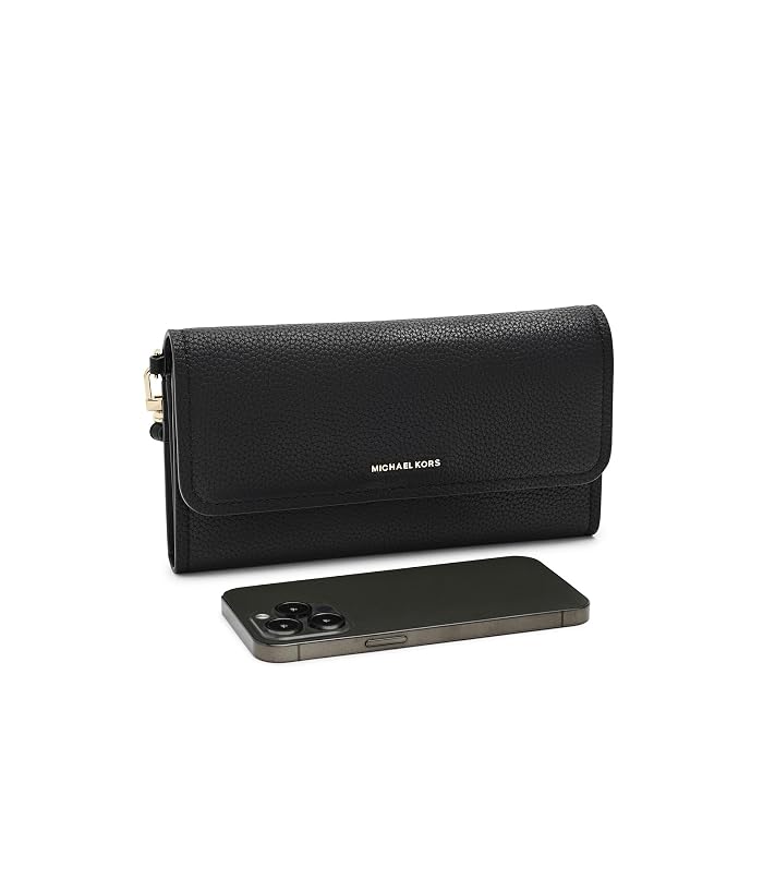 MICHAEL Michael Kors Jet Set Medium Flap Double Zip Wristlet - Image 3