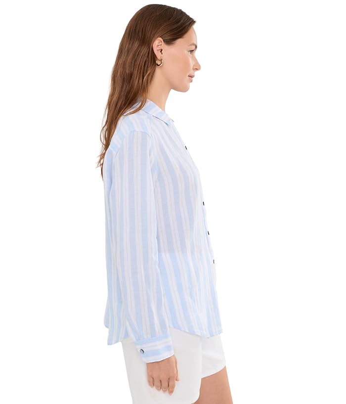 Tommy Bahama Sea Stripe Relaxed Long Sleeve Shirt - Image 3