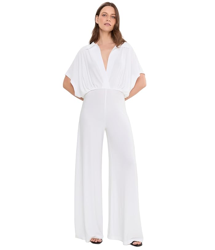 Norma Kamali Super Oversized Sleeveless Boyfriend Neck Jumpsuit - Image 2
