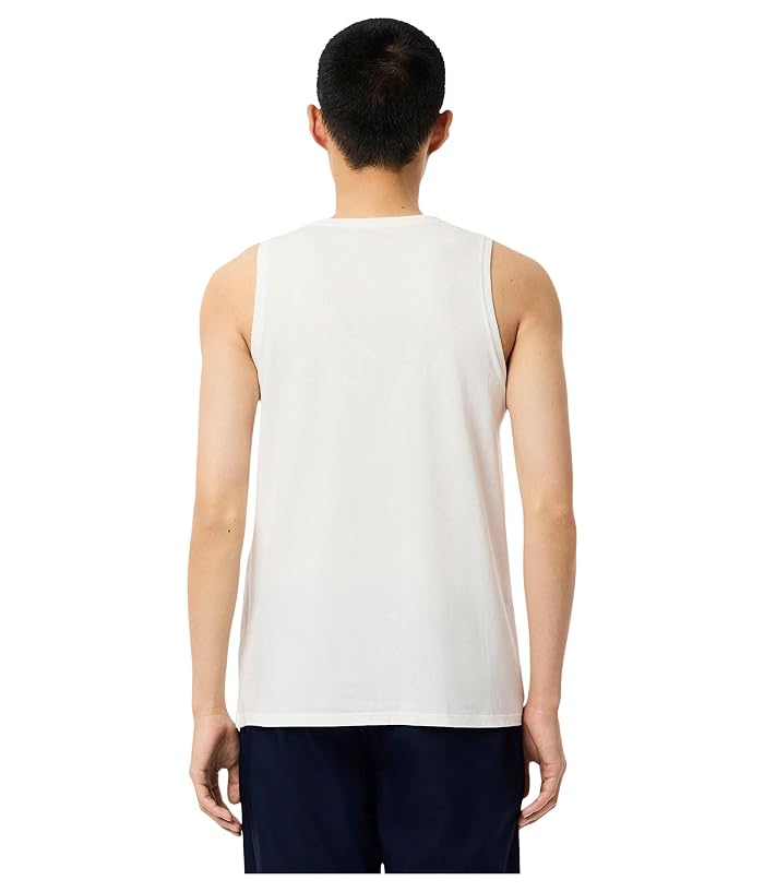 Lacoste 100{c4b802007c7f4a40b7f8f6bf46524c13752c9ce2743d29ab82b33dafed4c092d} Cotton Slim Fit Tank Top 3-pack - Image 3