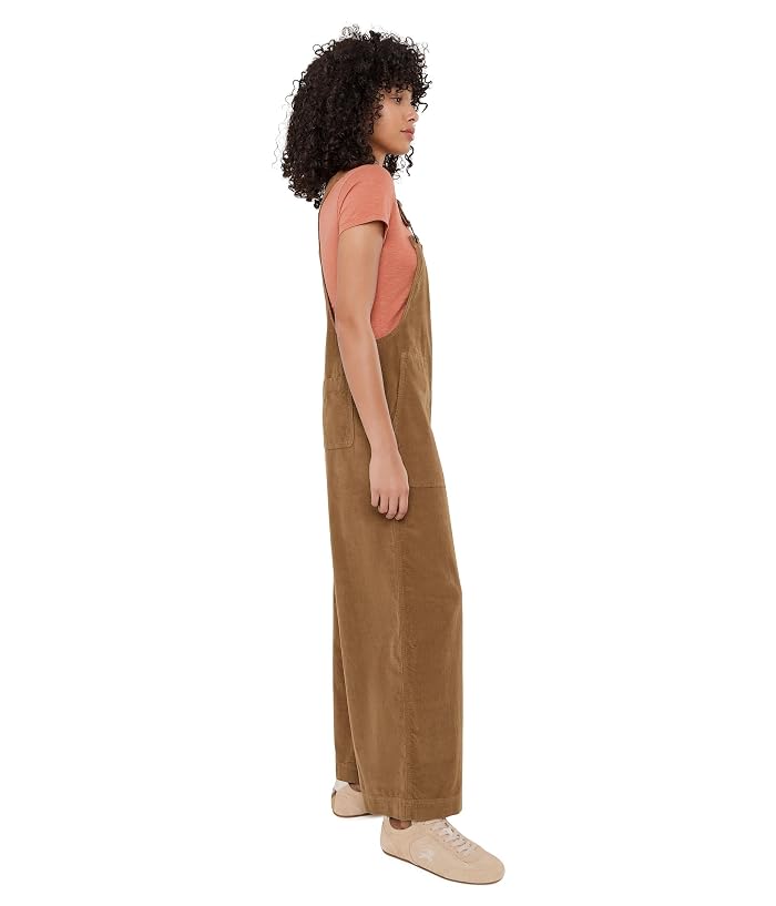 Toad&Co Cattail Cord Wide Leg Overalls - Image 3