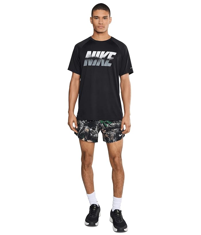 Nike Hydroguard Dip Dye Dri-FIT UV Short Sleeve Top - Image 2