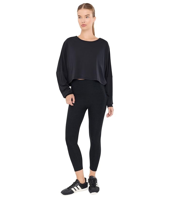 Beyond Yoga Studio Luxe Cropped Long Sleeve Tee - Image 2