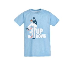 ChalkTalk SPORTS Baseball CTS ProBlendâ„¢ T-Shirt - 3 Up 3 Down (Little Kid/Big Kid)