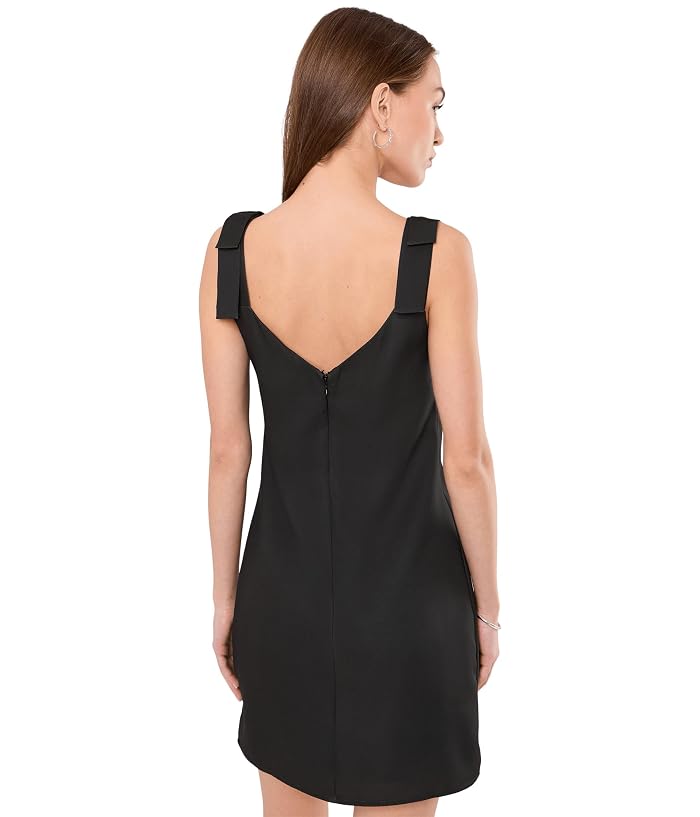 CeCe Bow Strap Placement Print Midi Dress - Image 4