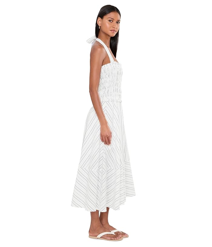 Adrianna Papell Smocked Midi Dress - Image 3