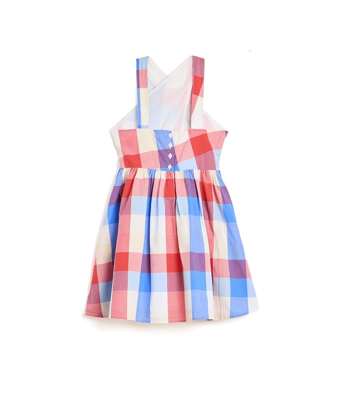 Janie and Jack Plaid Halter Dress (Infant/Toddler/Little Kid/Big Kid) - Image 2
