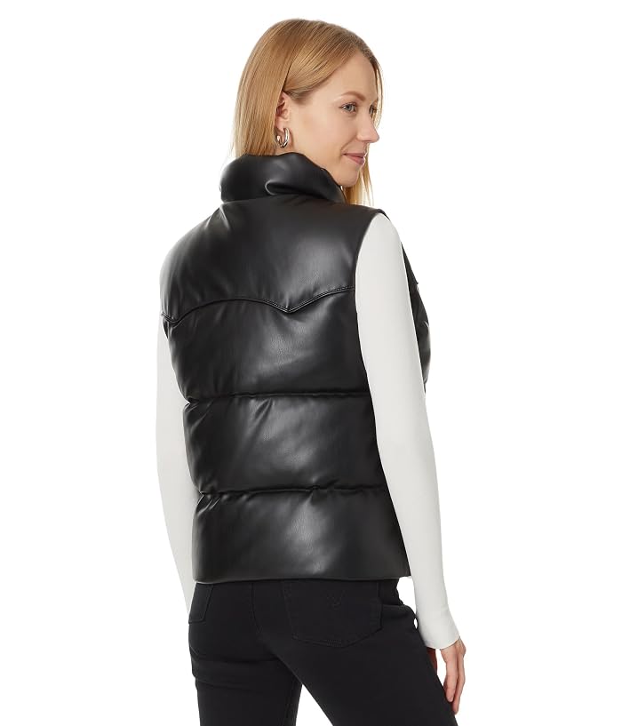 Levi's® Faux Leather Puffer Vest - Image 2