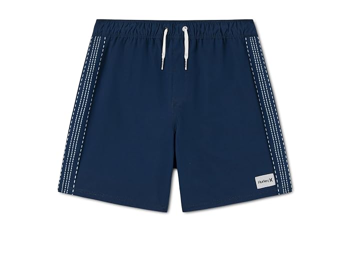 Hurley Kids Panel Seersucker Pull-On Swim Trunks (Big Kid)