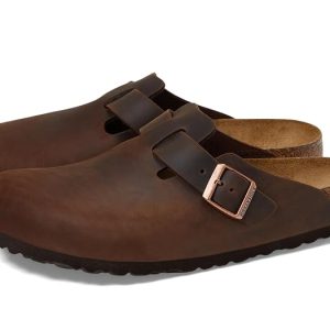 Birkenstock Boston Clog Soft Footbed - Oiled Leather (Unisex)