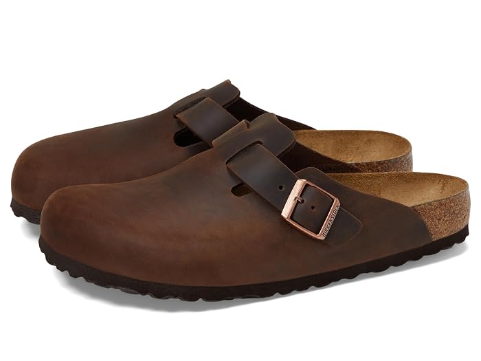 Birkenstock Boston Clog Soft Footbed - Oiled Leather (Unisex)