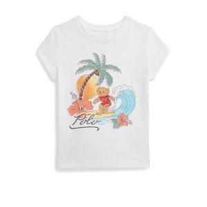 Polo Ralph Lauren Kids Polo Bear Cotton Jersey Tee (Toddler/Little Kid)