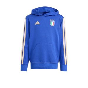 adidas Kids FIGC Italy Alphaskin Hoodie (Little Kid/Big Kid)
