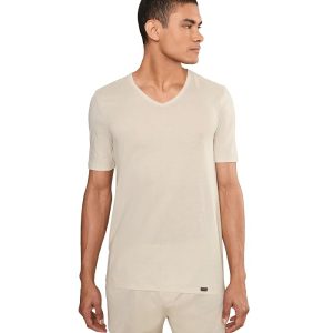 Hanro Ultralight Short Sleeve V-Neck Shirt