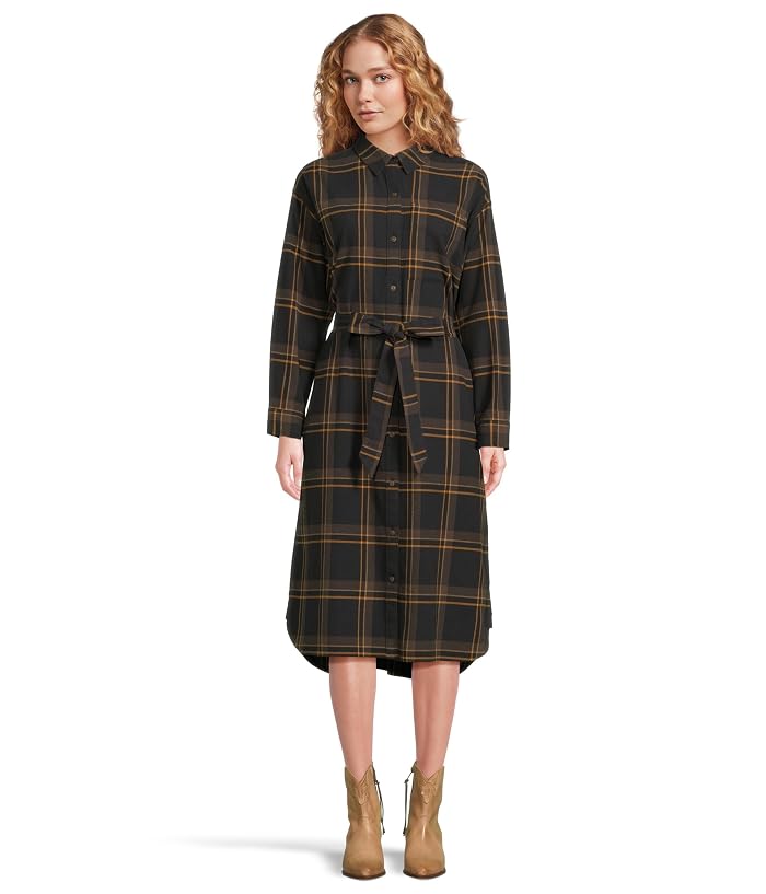 L.L.Bean Signature Camp Flannel Midi Dress