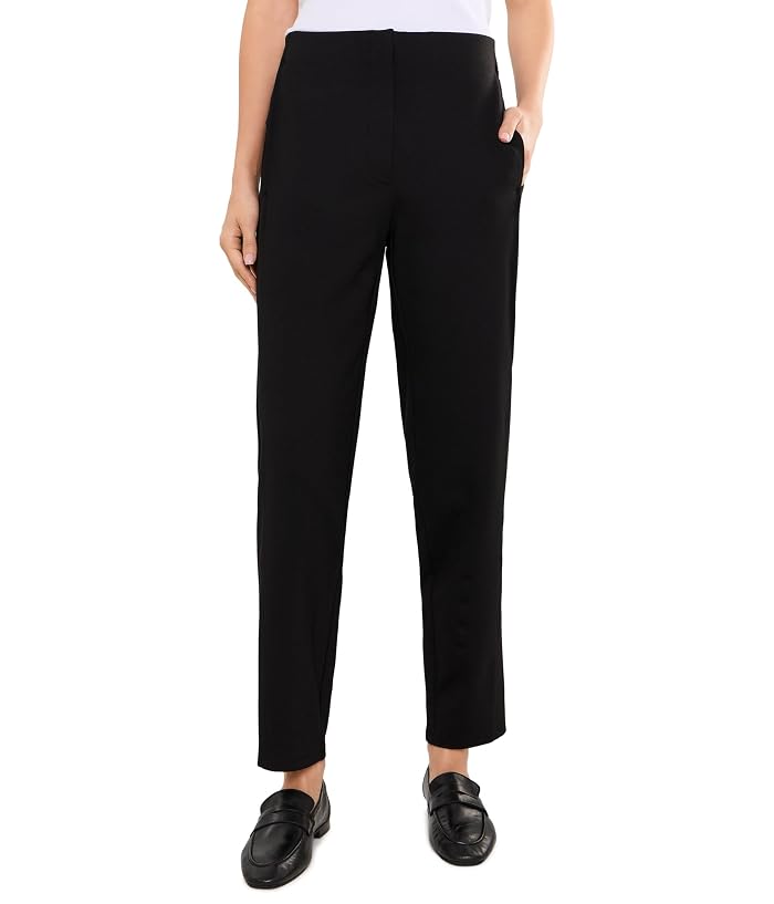 Eileen Fisher Washable Flex Ponte Tapered Ankle Trouser