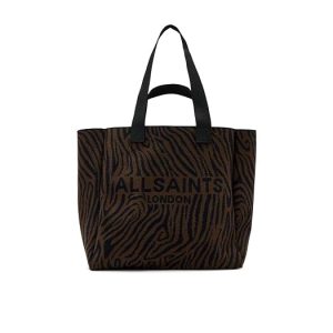 AllSaints Izzy Zebra East/West Tote