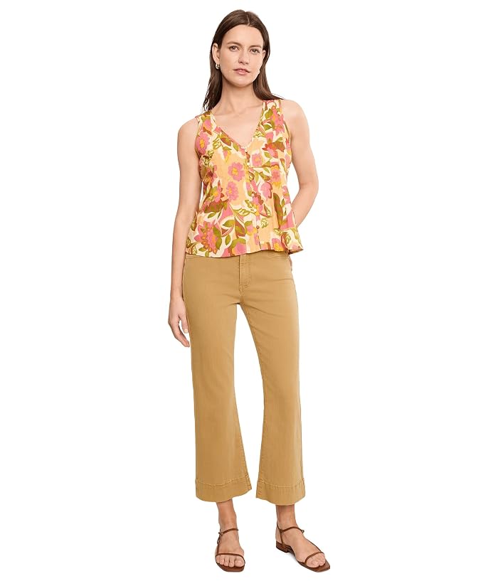 Liverpool Los Angeles Sleeveless V-Neck Woven Top with Pintucks - Image 2