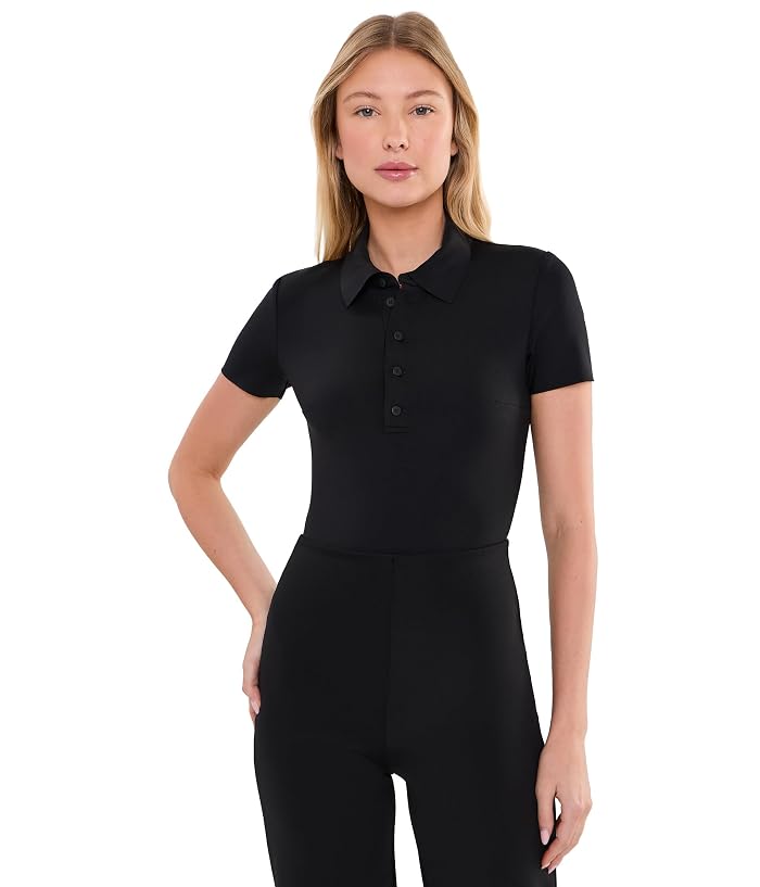 Commando Neoprene Polo Bodysuit