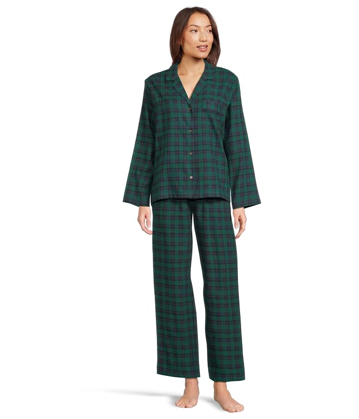 Eberjey Flannel Long Pj Set