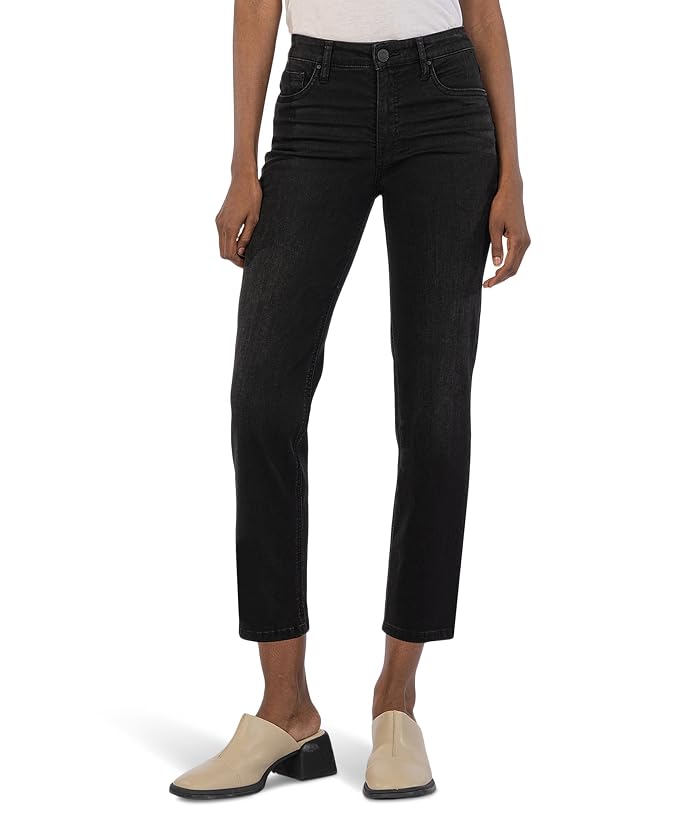 KUT from the Kloth Rachael High Rise Fab Ab Mom Regular Hem
