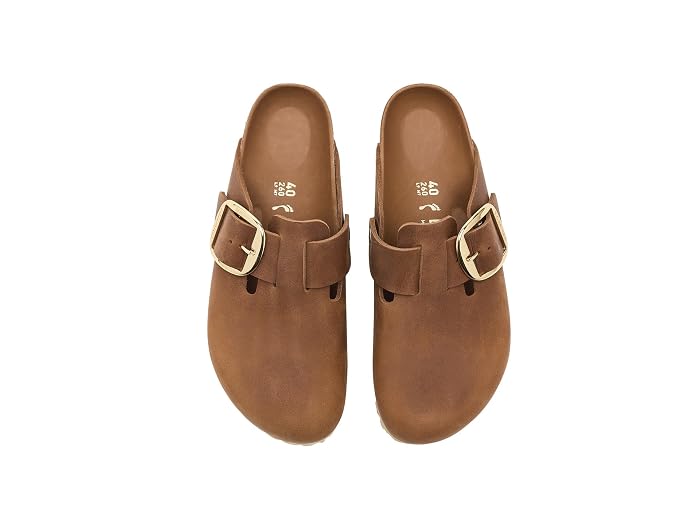 Birkenstock Boston Big Buckle Clog - Oiled Leather - Image 2