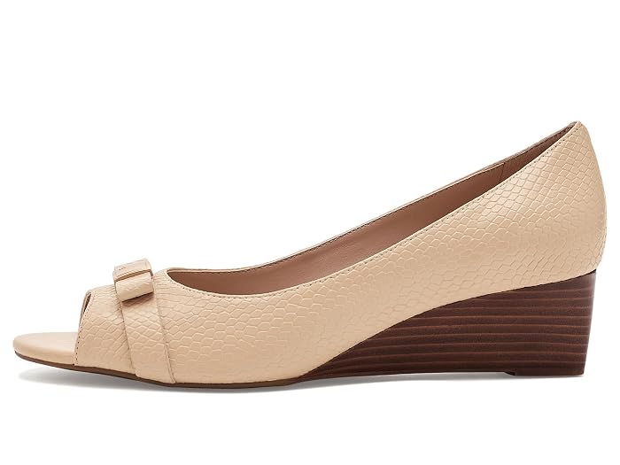 Cole Haan Go-to Malta Peep Toe Bow Wedges - Image 2
