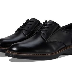 Nunn Bush Griff Plain Toe Oxford Lightweight and Comfortable for All Occasions Leather Lace Up