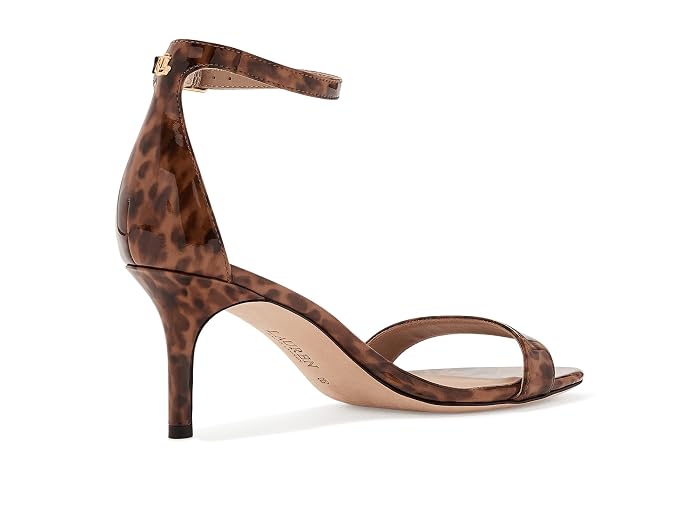 Lauren Ralph Lauren Allie Mid-heel Tortoiseshell Sandals - Image 3