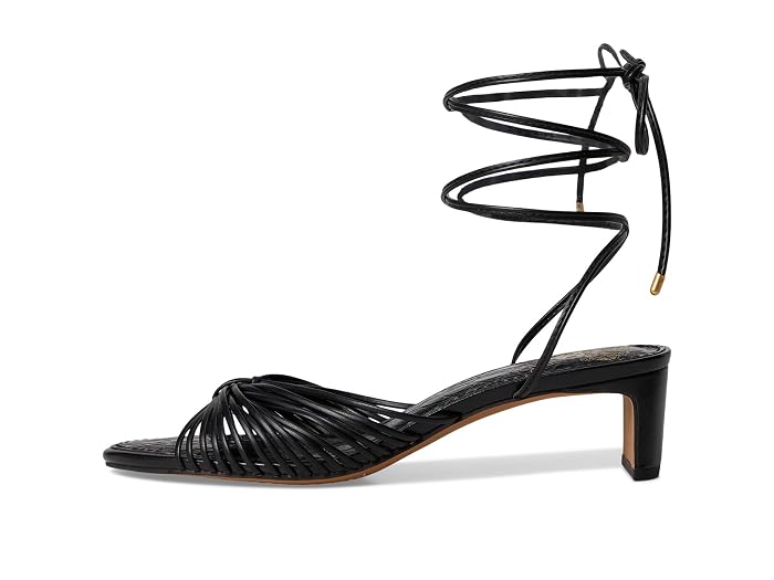 Vince Camuto Lory Ankle Wrap Kitten Heel Sandals - Image 2