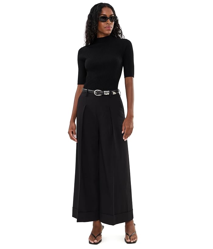 Sanctuary High Neck Ribbed Top - Image 2
