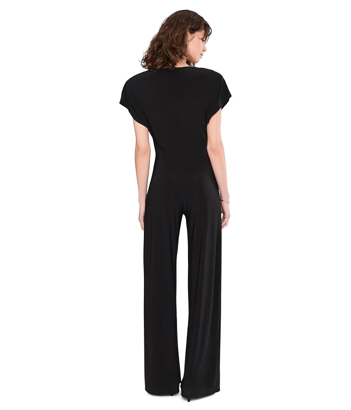 Norma Kamali Cap Sleeve Shoulder Pad Jumpsuit - Image 4