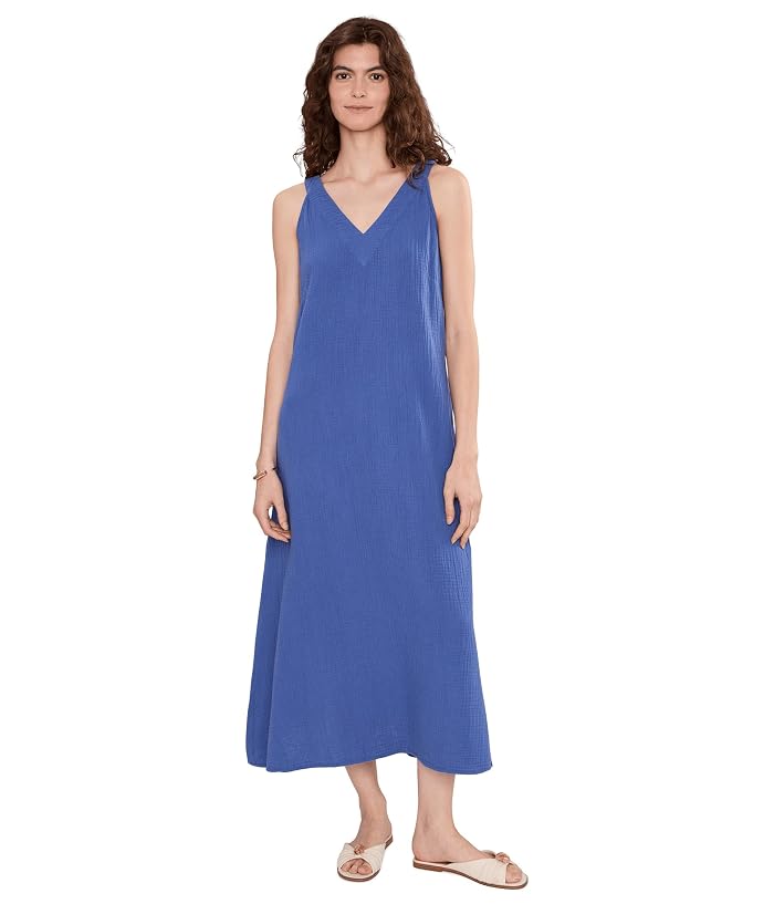 Elliott Lauren Gauze - Sleeveless V-neck Maxi Dress