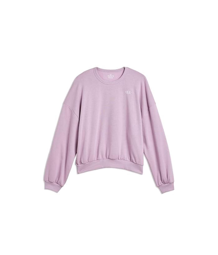 Under Armour Kids Rival Fleece Oversized Crew (Big Kid) - Image 4