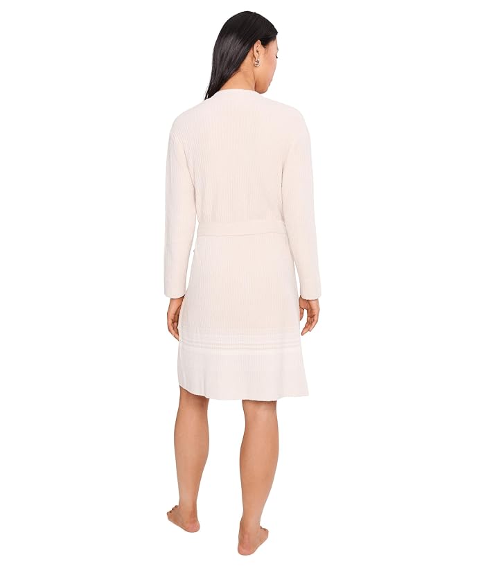 Barefoot Dreams CozyChic Lite® Variegated Stripe Ribbed Robe - Image 4