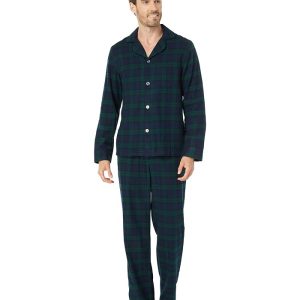 L.L.Bean Scotch Plaid Flannel Pajamas Regular