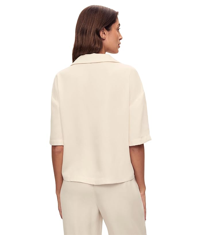 Eberjey Tencel Woven Short Sleeve Top - Image 2