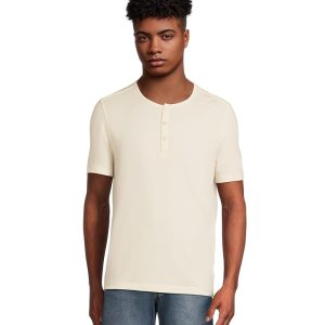 UNTUCKit EcoSoft™ Short Sleeve Henley