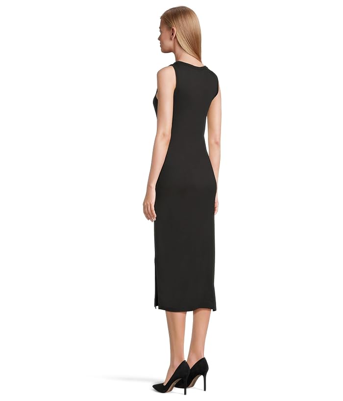 Tommy Bahama Drapey Ponte Sleeveless Midi Dress - Image 3