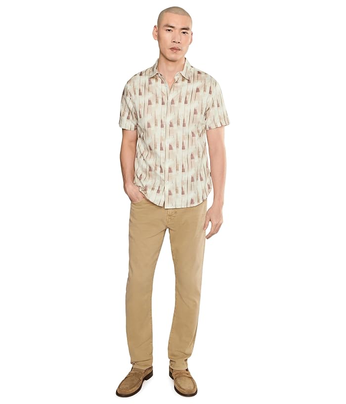 John Varvatos Sean Short Sleeve French Placket Shirt W780f26 - Image 2