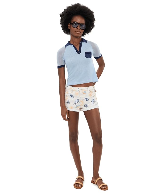 Free People Cali Cuffed Printed Shorts - Image 2