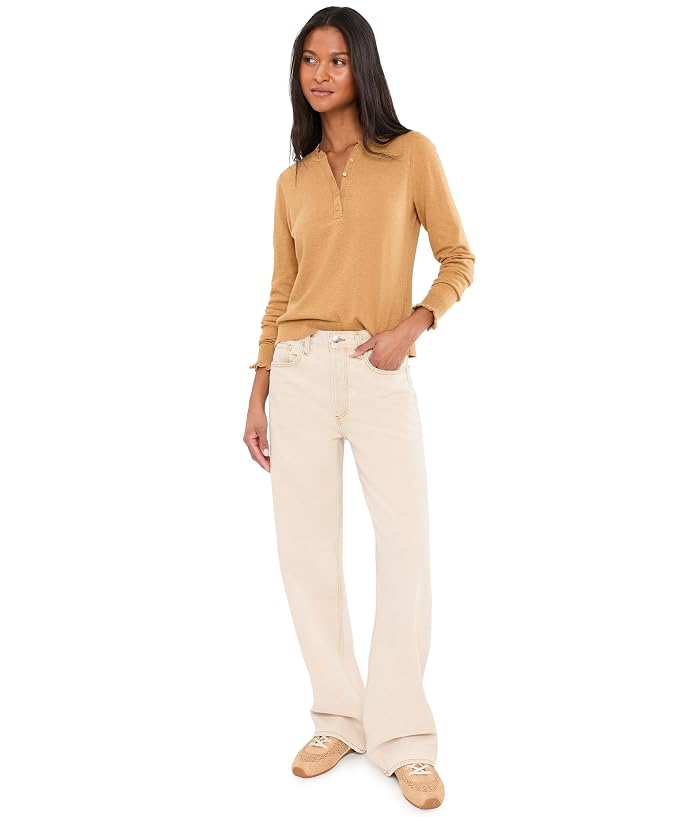 NIC+ZOE Henley Ruffle Sweater - Image 2