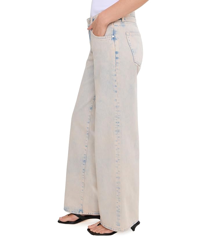AG Jeans Adria Low Rise Baggy Wide Leg in Mojave Pink - Image 3
