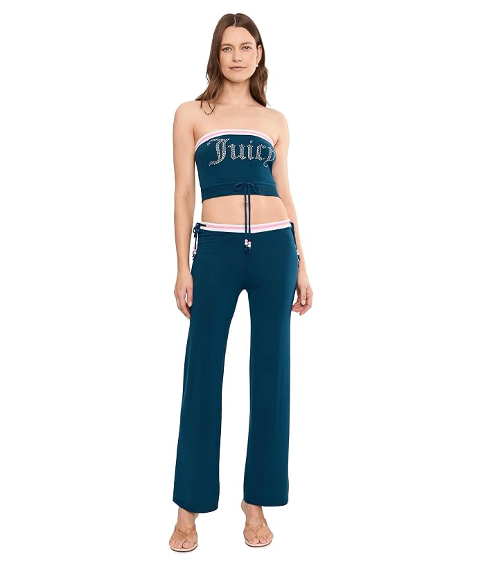 Juicy Couture Double Drawstring Wide Leg Pants - Image 2