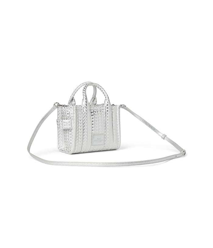 Marc Jacobs The Monogram Metallic Leather Crossbody Tote Bag - Image 2