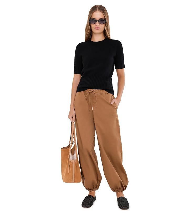 Vince High Rib Cash Blend Tee - Image 2