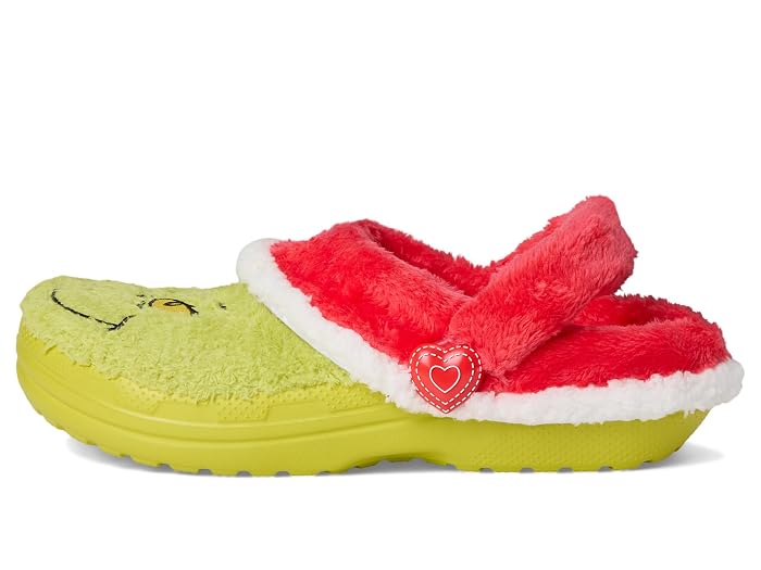 Crocs Kids The Grinch Classic Lined Clog (Little Kid/Big Kid) - Image 4